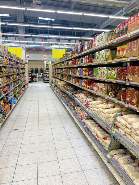 киев, супермаркет, продуктовая тележка, Велмарт
