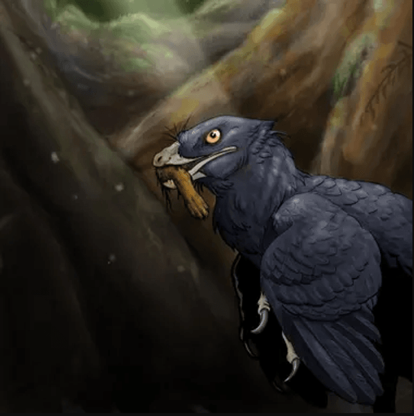 динозавр, жертва, млекопитающее