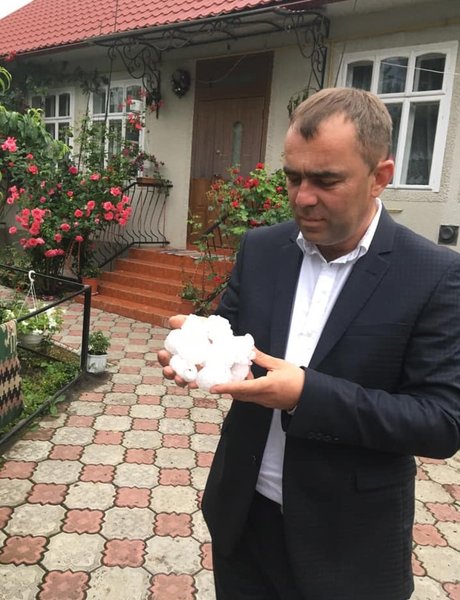 град, непогода, черновицкая область