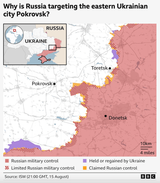 Карта боевых действий