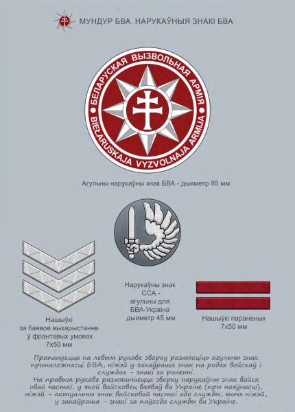 Нарукавные знаки БОА