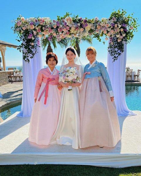 джейн сеймур, весілля сина, акторка джейн сеймур, весілля в сеулі