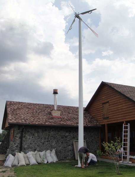 Ветрогенератор для дома, установить ветрогенератор, ветряк для дома, ветровая электростанция, ветрогенератор для дома