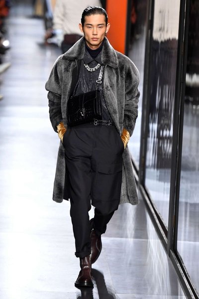 фото, меховое пальто