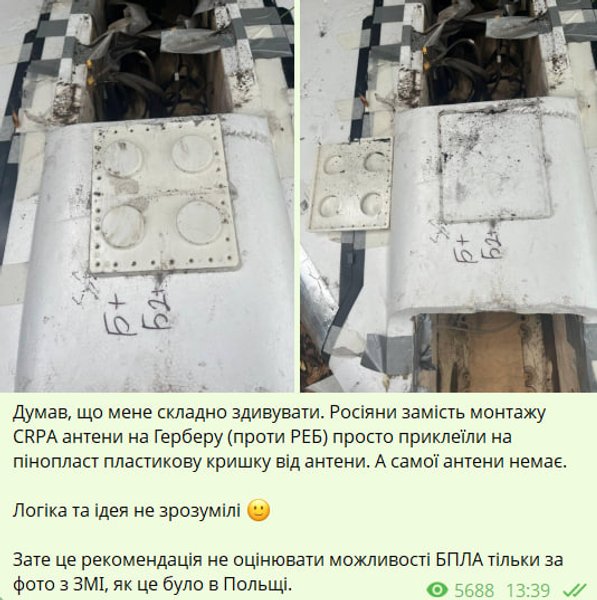 Российский дрон Гербера