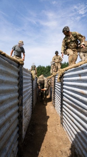 Подготовка украинских бойцов