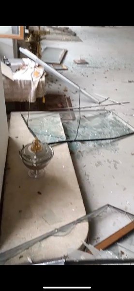 Антонієвський храм у Харкові. Обстріли