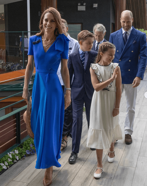 Кейт Міддлтон та принц Вільям з дітьми