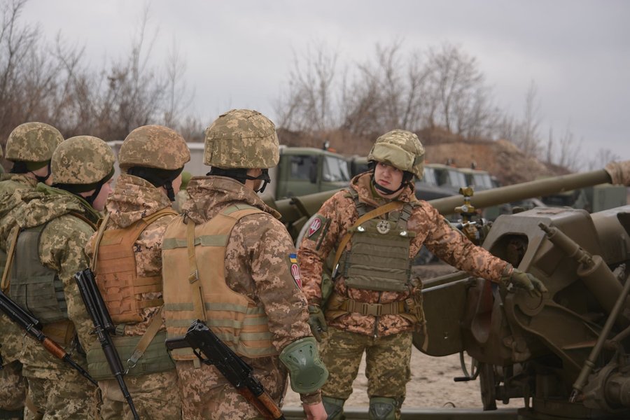 ВСУ, десантники, учения, тренировка,