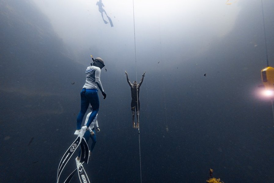 Садурська, рекорд фрідайвінг