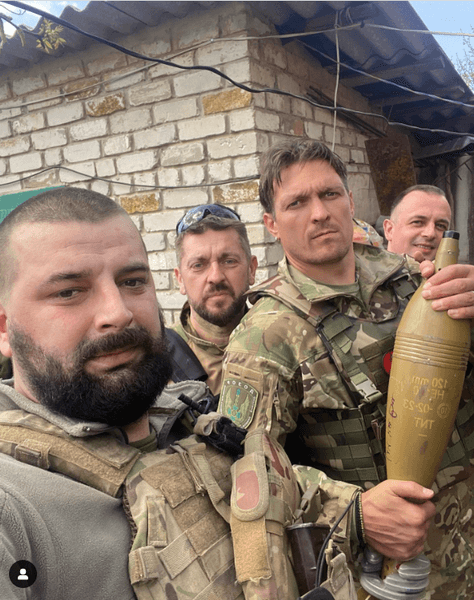 Олександр Усик, ЗСУ, передова