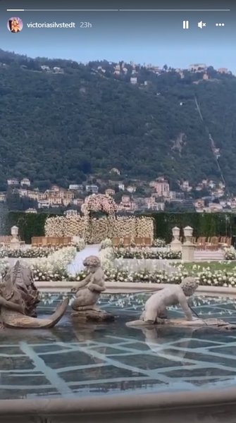 алан говард, керолайн байрон, весілля, озеро комо, мільярдер