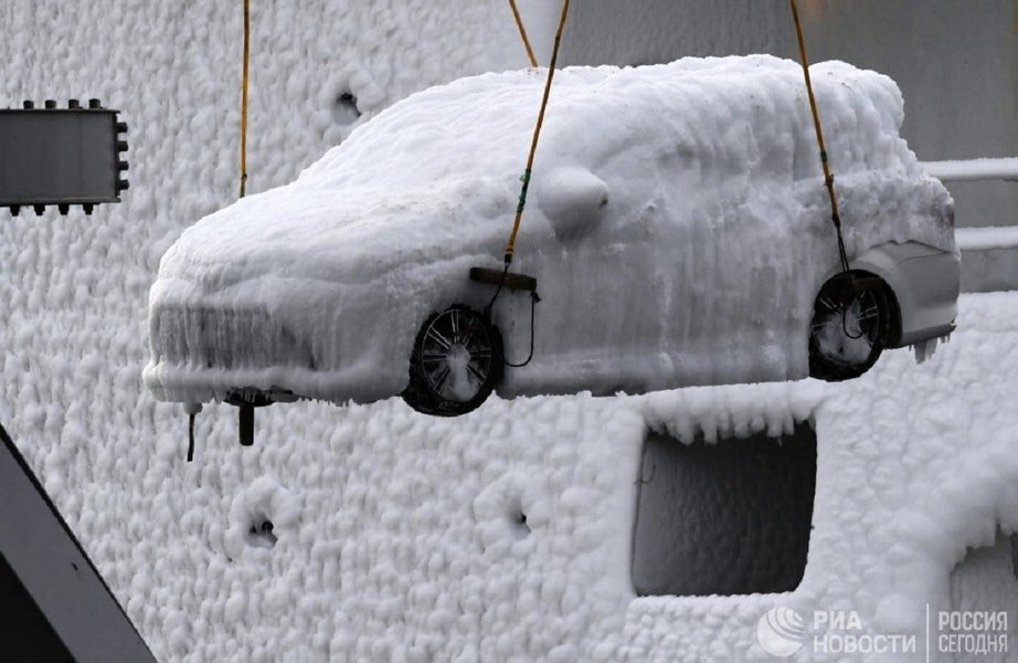 замерзшие авто, б/у авто из Японии, авто из Японии, Sun Rio