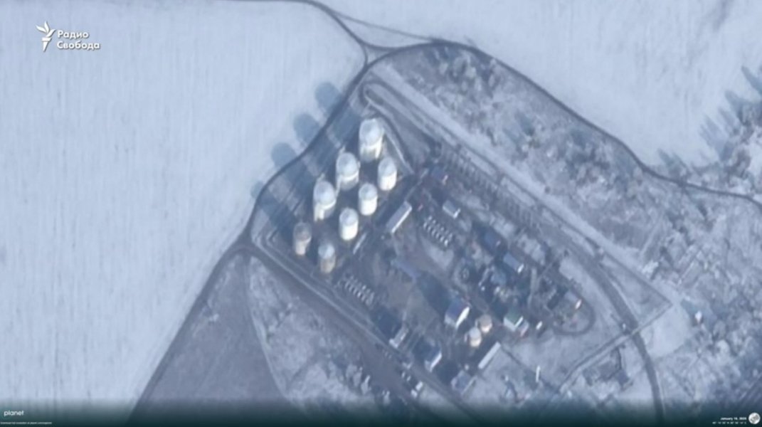 нефтебаза Удар по РФ, 5 февраля, нефтебаза Албашнефть, фото спутника