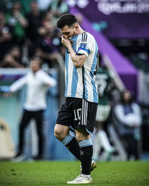 Месси в матче , Саудовской Аравии