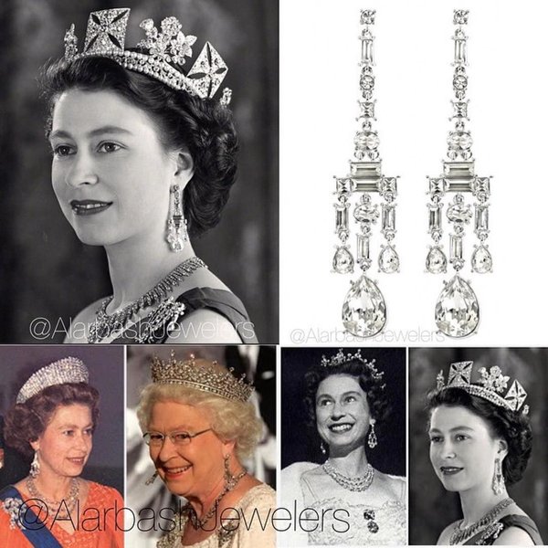 серьги Cartier Greville Chandelier