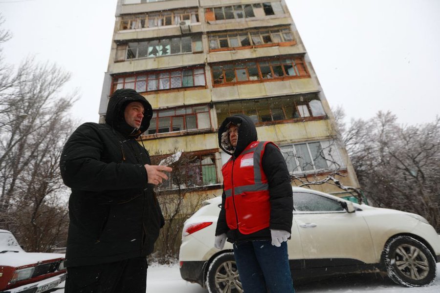Обстрел, ракетный удар, Запорожье, разрушения, последствия атаки