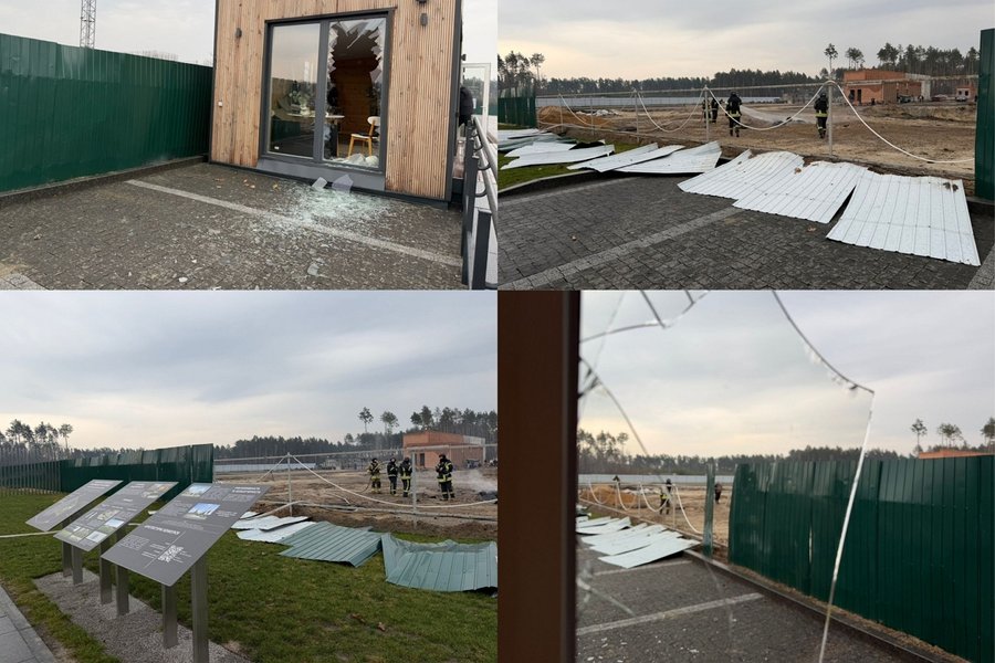 россияне ударили дроном по кладбищу