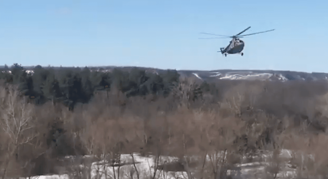 вертолет, ми-8, экстренная посадка, воронежская область, лэп
