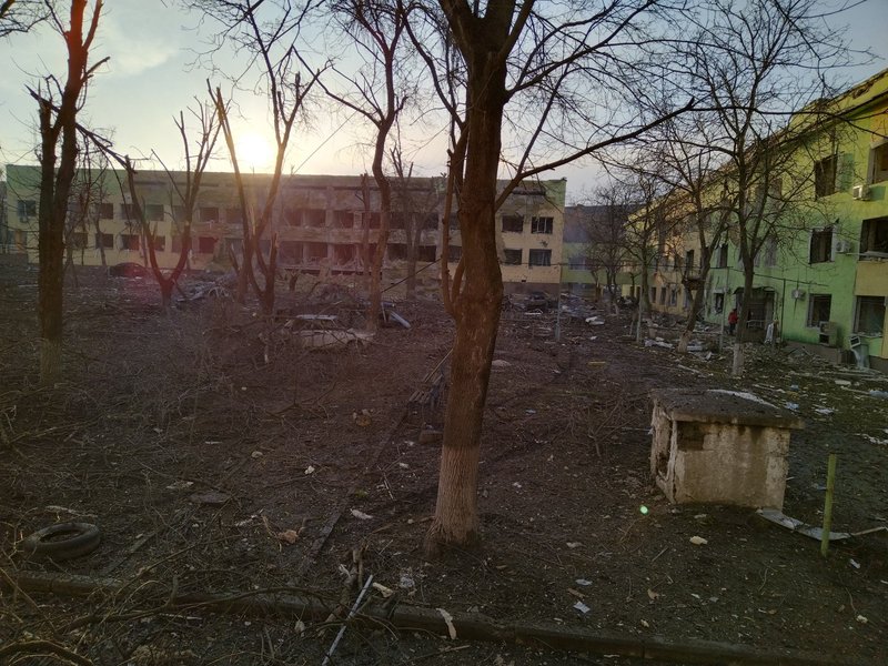 Обстрелы Мариуполя