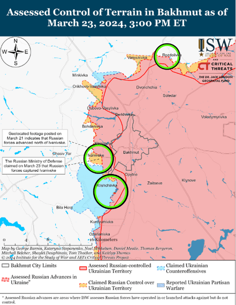 лінія фронту, карта