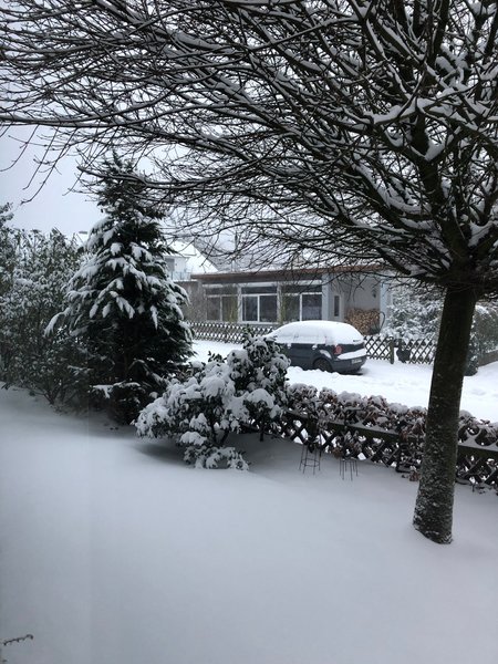 снегопад, Германия, непогода