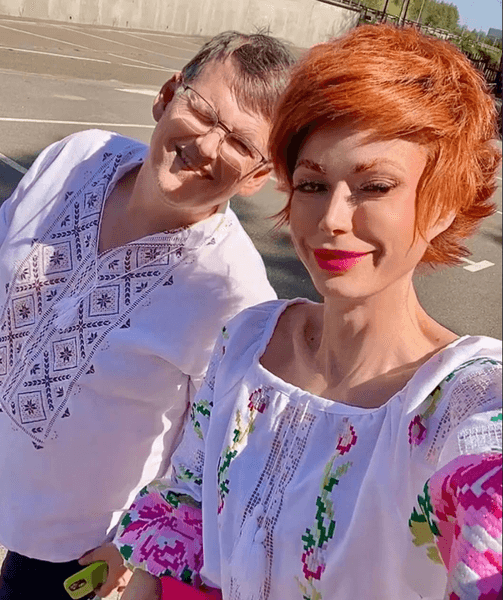 Олена Христина-Лебідь та Павло Розенко