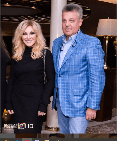 Таисия Повалий с мужем