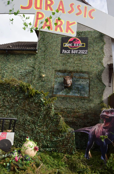 Будинок в стилі Парку Юрського періоду, декор, помешкання, курйози, фільми, цікавинки, фото, Шотландія