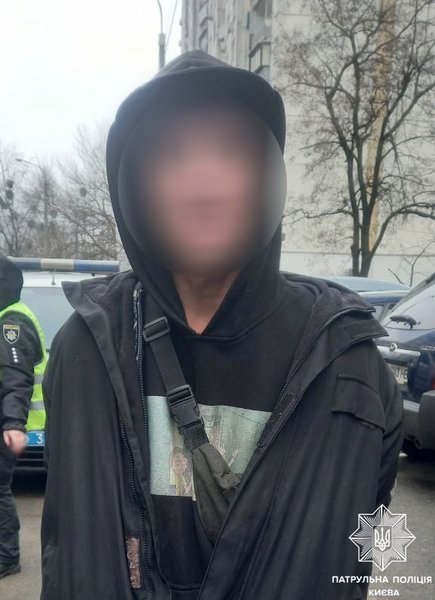 Підозрюваний у пограбуванні