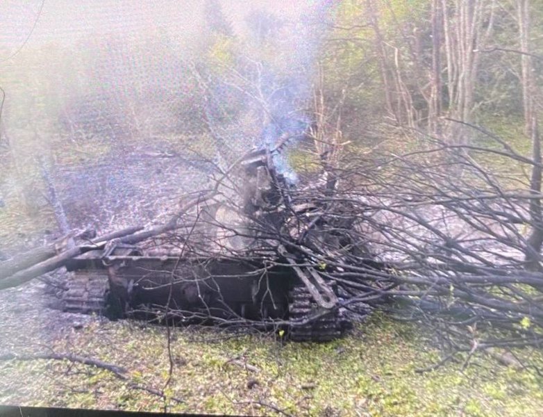 Залишки від російської колони