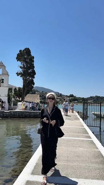 Анна Литвиненко в Греции