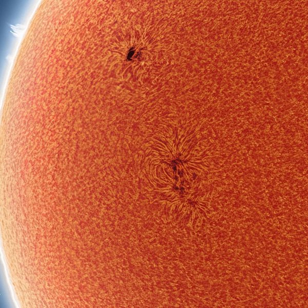 Солнце, фотография