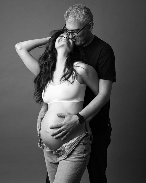 эмми россум, беременность