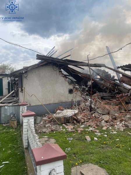 Ракетний удар по Тернопільській області