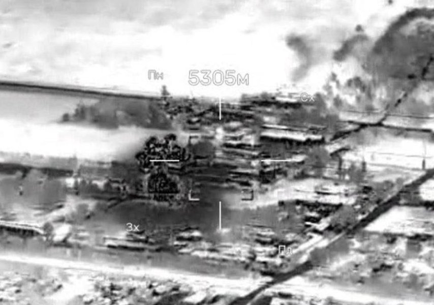 Наслідки вибуху дронів СБУ на 5305 м 19 серпня