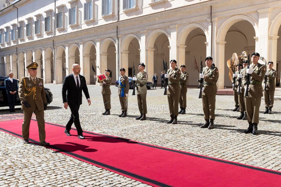 денис шмыгаль, президент италии, членство украины в ес, италия поддерживает украину в ес, президент италии на встрече с шмыгалем, италия поддержала членство украины в евросозе, будущее украины в ЕС