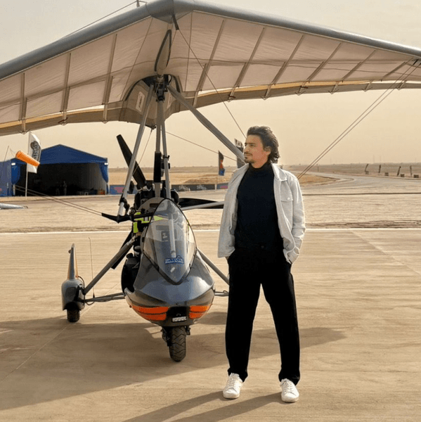 Мотодельтаплан, пирамиды в Гизе