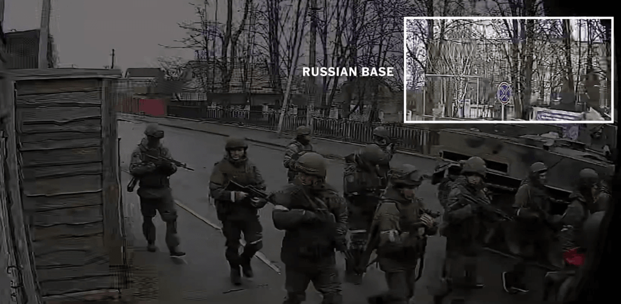 Буча, десант, расстрелы