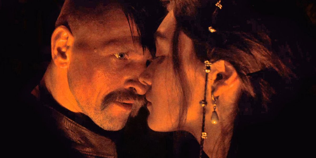 Василий Кухарский с партнершей по фильму