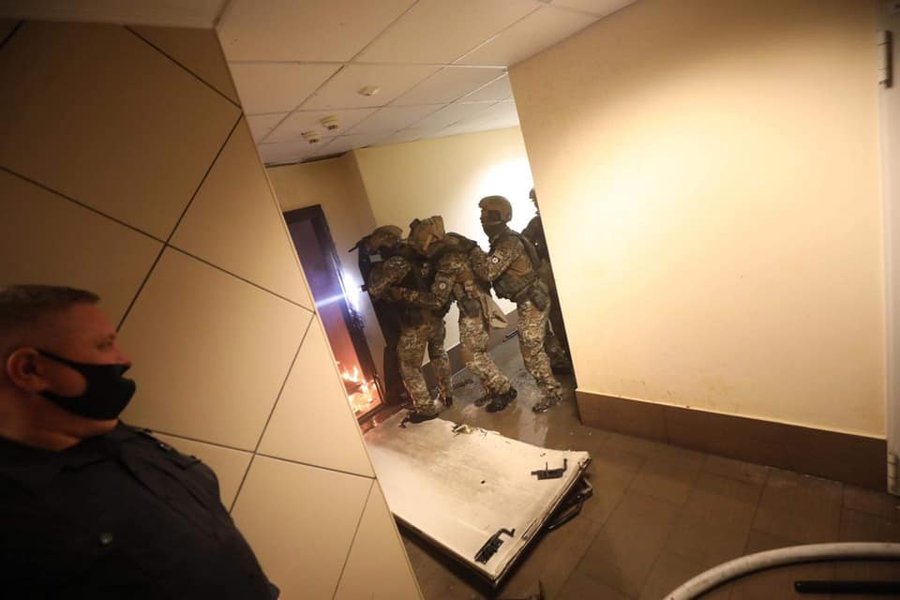 Штурм, Голосеевский стрелок