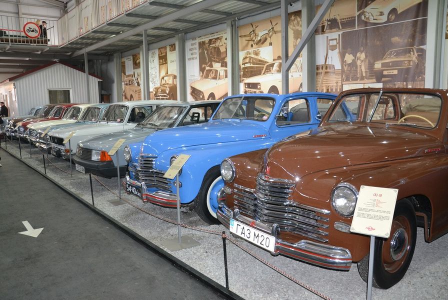 В музее немало советских авто