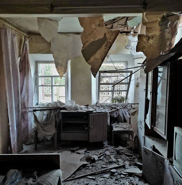 Обстрел Днепропетровской области, 25 июля