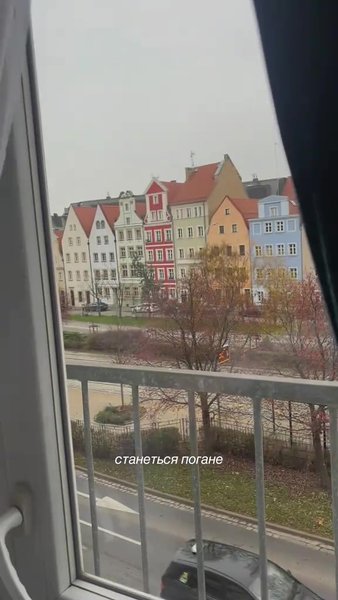 Польша, вид из окна