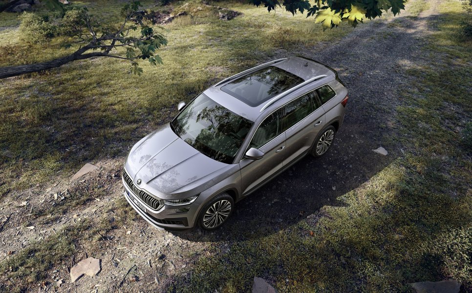 Skoda Kodiaq 2021, шкода кодиак 2021