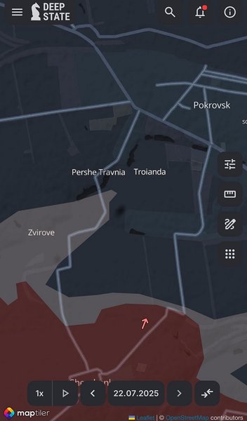 карта дип стейт покровск