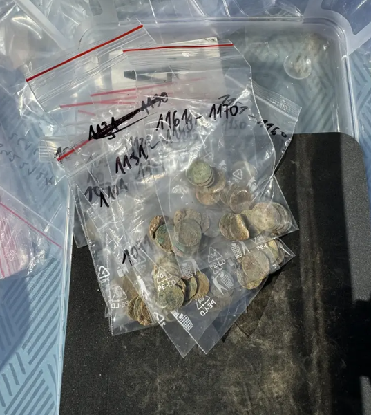 Старинные монеты, клад, находка, Чехия, археолог Филипп Велимский, артефакты, ценные вещи, фото