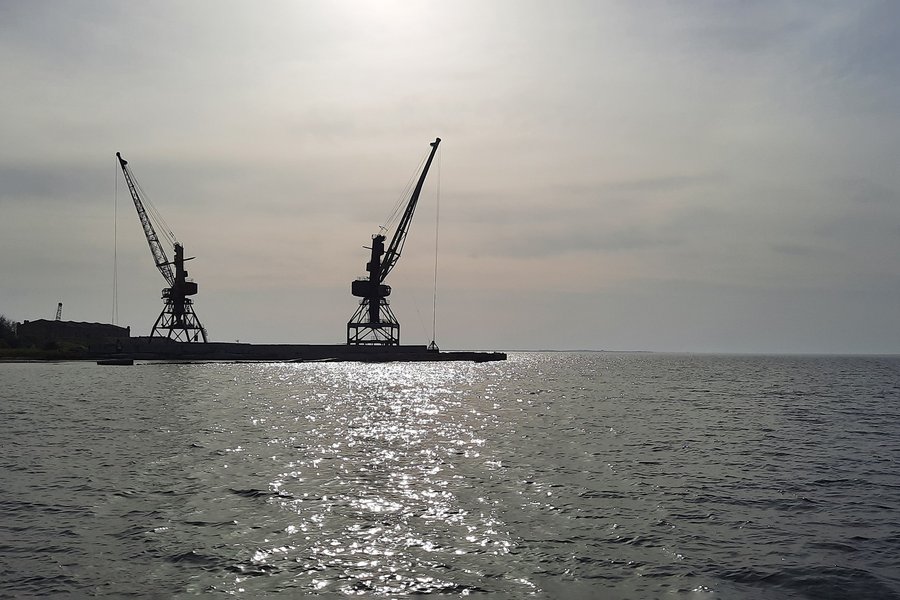 морской пейзаж, Горький кут, Хорлы