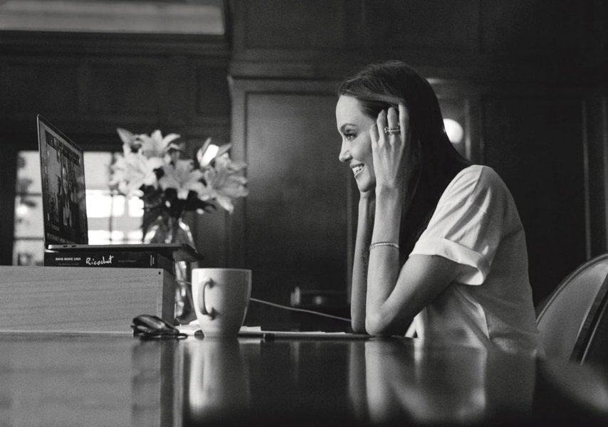 Анджелина Джоли, Vogue, дети