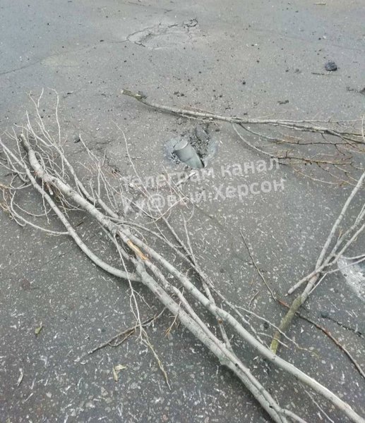 центр херсона обстрел